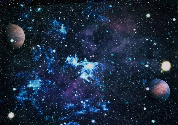 Sternenfeld Weltraum Viele Lichtjahre Von Der Erde Entfernt Elemente Dieses — Stockfoto