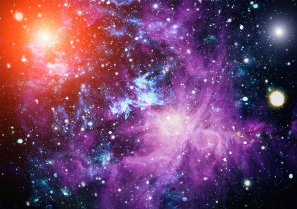 Sterren Veld Deep Space Vele Lichtjaren Ver Van Aarde Elementen — Stockfoto