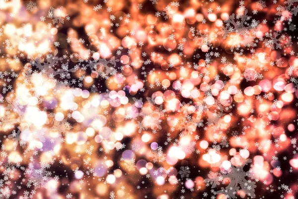 Sløret bokeh - lys bakgrunn, jule- og nyttårsbakgrunn – stockfoto