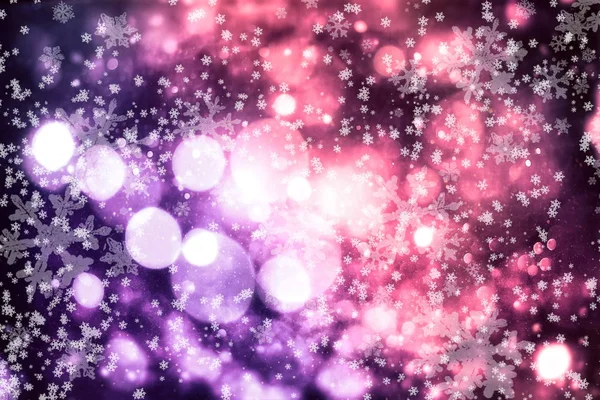 Blurred bokeh light background,クリスマスと新年の休日の背景 — ストック写真