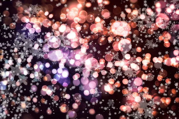 Размытый боке светлый фон, Рождество и Новый год фоне — стоковое фото