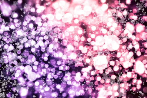 Blurred bokeh light background,クリスマスと新年の休日の背景 — ストック写真