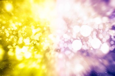 Parlak ışık soyut bokeh bulanık doku arka plan Spotlar