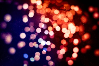 Parlak ışık soyut bokeh bulanık doku arka plan Spotlar