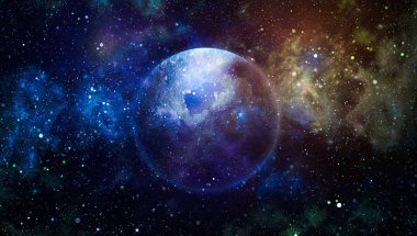 Yüksek çözünürlüklü yıldız alanı. Yıldızlı uzay arka plan dokusu. Renkli Yıldızlı Gece Gökyüzü Dış Uzay arkaplanı