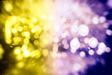 Parlak ışık soyut bokeh bulanık doku arka plan Spotlar