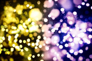 Parlak ışık soyut bokeh bulanık doku arka plan Spotlar