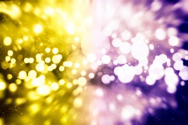 Parlak ışık soyut bokeh bulanık doku arka plan Spotlar