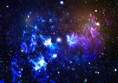 Yüksek çözünürlüklü yıldız alanı. Yıldızlı uzay arka plan dokusu. Renkli Yıldızlı Gece Gökyüzü Dış Uzay arkaplanı