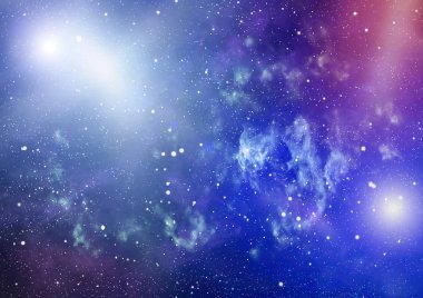 Derin uzay. Yüksek çözünürlüklü yıldız alanı. Yıldızlı uzay arka plan dokusu. Renkli Yıldızlı Gece Gökyüzü Dış Uzay arkaplanı