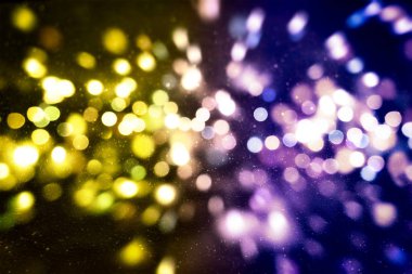 Parlak ışık soyut bokeh bulanık doku arka plan Spotlar