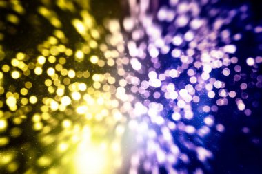 Parlak ışık soyut bokeh bulanık doku arka plan Spotlar