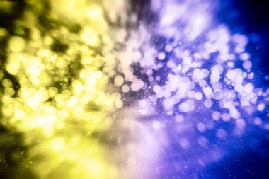 Parlak ışık soyut bokeh bulanık doku arka plan Spotlar