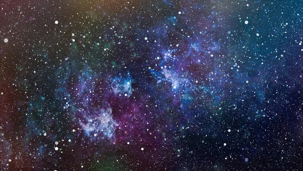 Yüksek Çözünürlüklü Yıldız Alanı Yıldızlı Uzay Arka Plan Dokusu Renkli — Stok fotoğraf