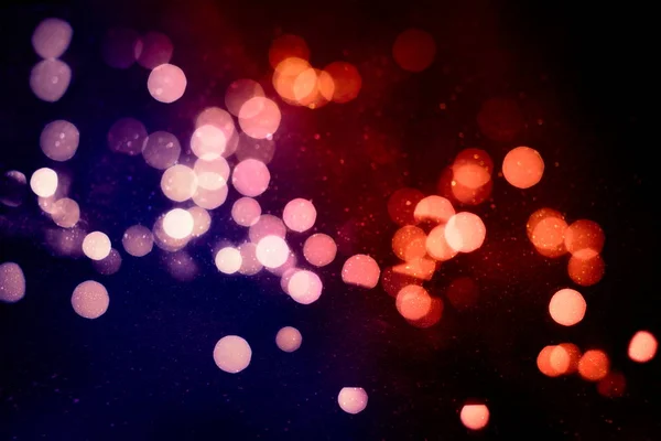 Astratto Sfocato Argento Scintillante Lampadine Luci Lucentezza Sfondo Sfocatura Natale — Foto Stock