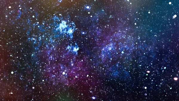 Фон Зірковим Полем Високої Чіткості Зоряний Зовнішній Простір Текстури Фону — стокове фото