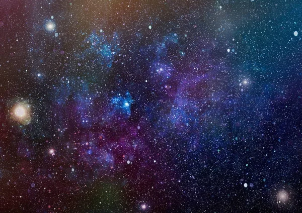 High Definition Star Field Background Starry Outer Space Background Texture — Stock Photo, Image