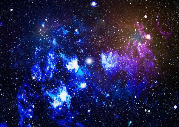 High definition star field background . Starry outer space background texture . Colorful Starry Night Sky Outer Space background