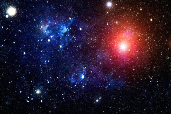 High definition star field background . Starry outer space background texture . Colorful Starry Night Sky Outer Space background