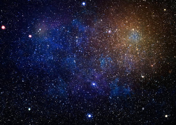 High definition star field background . Starry outer space background texture . Colorful Starry Night Sky Outer Space background