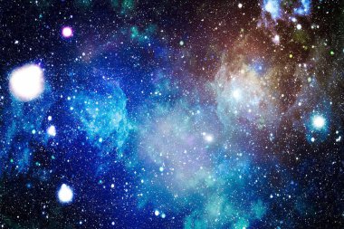 Yüksek çözünürlüklü yıldız alanı. Yıldızlı uzay arka plan dokusu. Renkli Yıldızlı Gece Gökyüzü Dış Uzay arkaplanı