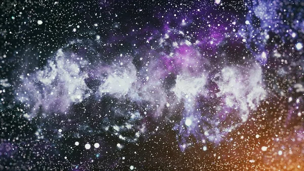 Djupa Rymden Stjärnfält Bakgrund Starry Yttre Rymden Bakgrund Struktur Färgglada — Stockfoto