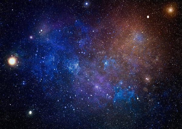 High definition star field background . Starry outer space background texture . Colorful Starry Night Sky Outer Space background