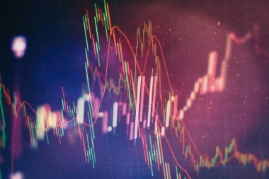 Borsa grafik Led ekran monitör