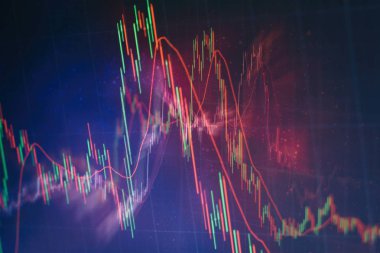 Borsa grafik Led ekran monitör