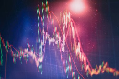 Borsa grafik Led ekran monitör