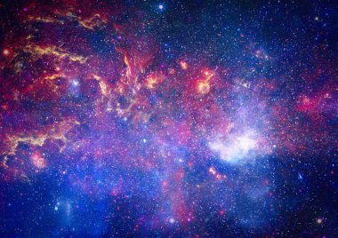Galaksi - NASA tarafından desteklenen bu resmin elementleri