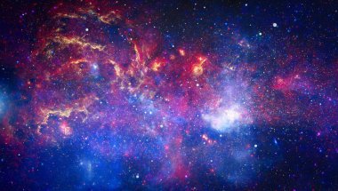 Galaksi - NASA tarafından desteklenen bu resmin elementleri