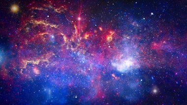 Galaksi - NASA tarafından desteklenen bu resmin elementleri