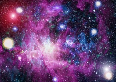 alan birçok ışık yılı uzakta dünya. Nasa tarafından döşenmiş bu görüntü unsurları