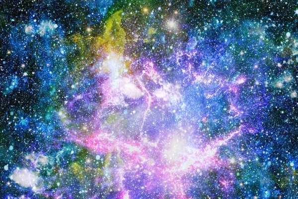 Galáxia Espiral Espaço Profundo Elementos Desta Imagem Fornecidos Pela Nasa — Fotografia de Stock