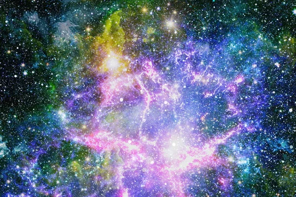 Σκηνή Του Σύμπαντος Πλανήτες Αστέρια Και Γαλαξίες Στο Διάστημα Δείχνει — Φωτογραφία Αρχείου