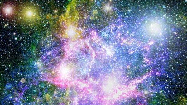 Galaxia Espiral Espacio Profundo Elementos Esta Imagen Proporcionados Por Nasa —  Fotos de Stock
