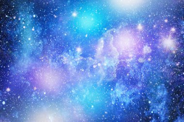 Uzaydaki gezegenler, yıldızlar ve galaksiler uzay keşiflerinin güzelliğini gösteriyor. NASA tarafından döşenmiş elementler