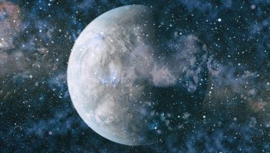 Patlama süpernovası. Parlak Yıldız Nebulası. Uzak galaksi. Soyut görüntü. Bu görüntünün elementleri NASA tarafından desteklenmektedir.