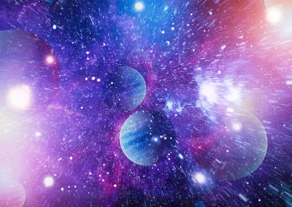 Bolygók Csillagok Galaxisok Világűrben Amelyek Megmutatják Űrkutatás Szépségét Nasa Által — Stock Fotó
