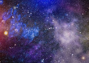 Patlama süpernovası. Parlak Yıldız Nebulası. Uzak galaksi. Soyut görüntü. Bu görüntünün elementleri NASA tarafından desteklenmektedir.