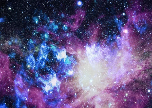 Stele Ale Unei Planete Galaxii Într Spațiu Liber Elemente Ale — Fotografie, imagine de stoc
