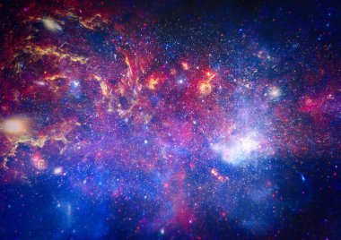 Galaksi - NASA tarafından desteklenen bu resmin elementleri