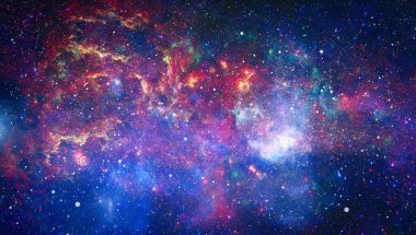 Galaksi - NASA tarafından desteklenen bu resmin elementleri