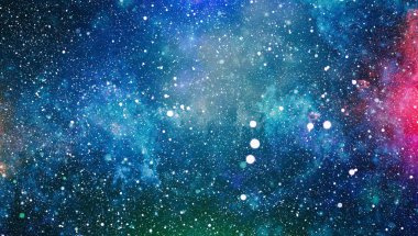 Yıldızlı uzay arka plan dokusu