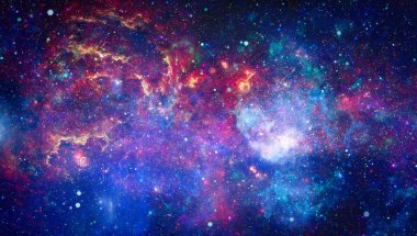 Galaksi - NASA tarafından desteklenen bu resmin elementleri
