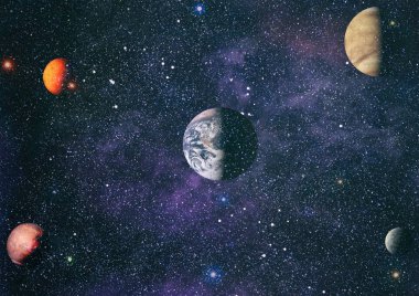 Yüksek kalite alan arka planı. Bu görüntünün elementleri NASA tarafından desteklenmektedir.