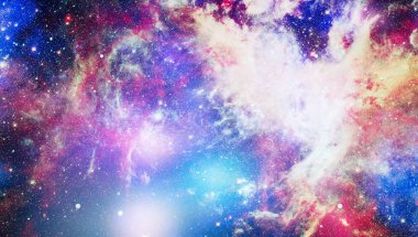 Yıldızlı uzay arka plan dokusu