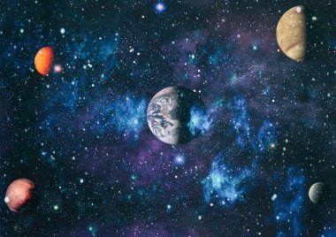 Yüksek kalite alan arka planı. Bu görüntünün elementleri NASA tarafından desteklenmektedir.