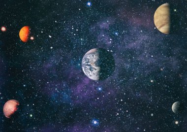 Yüksek kalite alan arka planı. Bu görüntünün elementleri NASA tarafından desteklenmektedir.